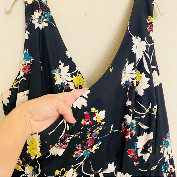 Jessica Simpson Black Floral Dress Size 2X - Picture 5 of 15